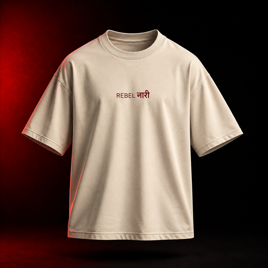 REBEL NAARI | PUMP COVER/ OVERSIZE T-SHIRT