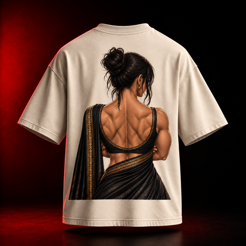 REBEL NAARI | PUMP COVER/ OVERSIZE T-SHIRT
