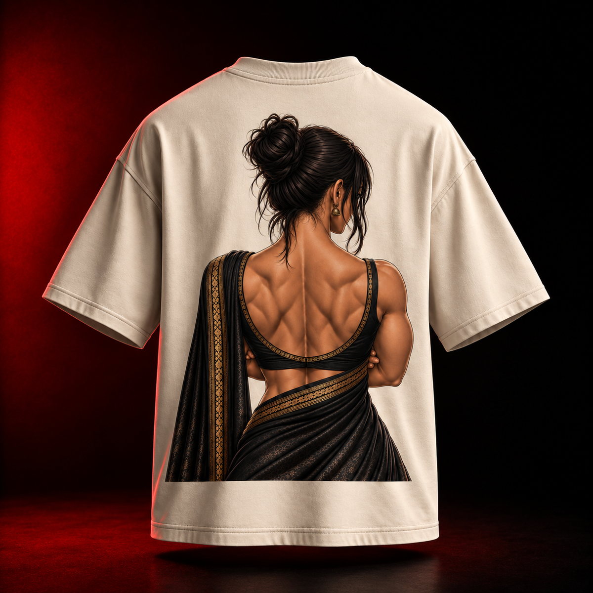 REBEL NAARI | PUMP COVER/ OVERSIZE T-SHIRT