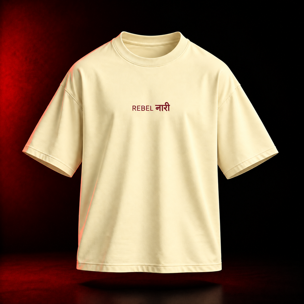 REBEL NAARI | PUMP COVER/ OVERSIZE T-SHIRT