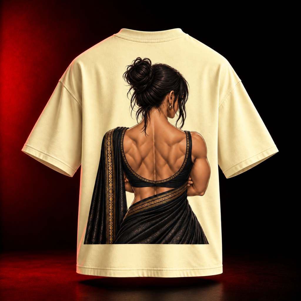 REBEL NAARI | PUMP COVER/ OVERSIZE T-SHIRT